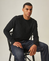 Men´s Wool-Cashmere Sweater - Black 63_692H700_NEG194007_3