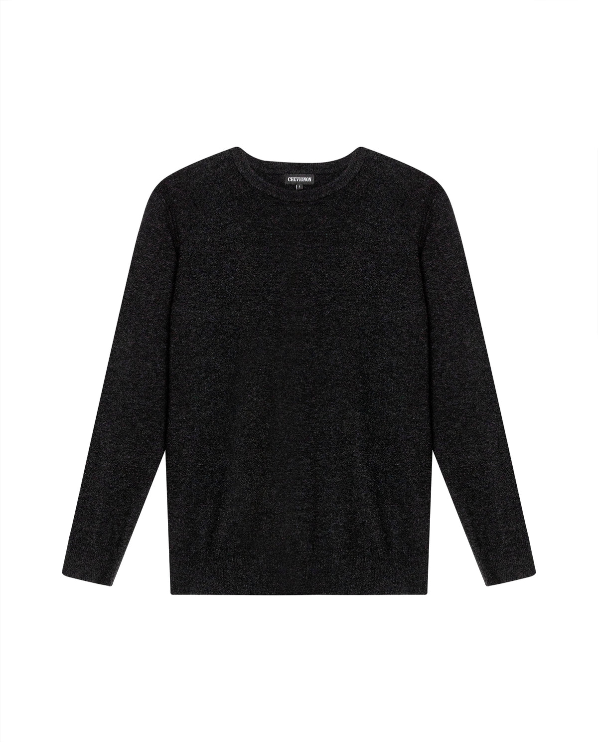 Men´s Wool-Cashmere Sweater - Black 63_692H700_NEG194007_4