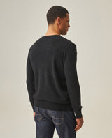 Men´s Wool-Cashmere Sweater - Black 63_692H700_NEG194007_6