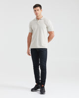 Men's Knit Polo Shirt Regular Fit Short Sleeve in Cotton 694G100 - 6