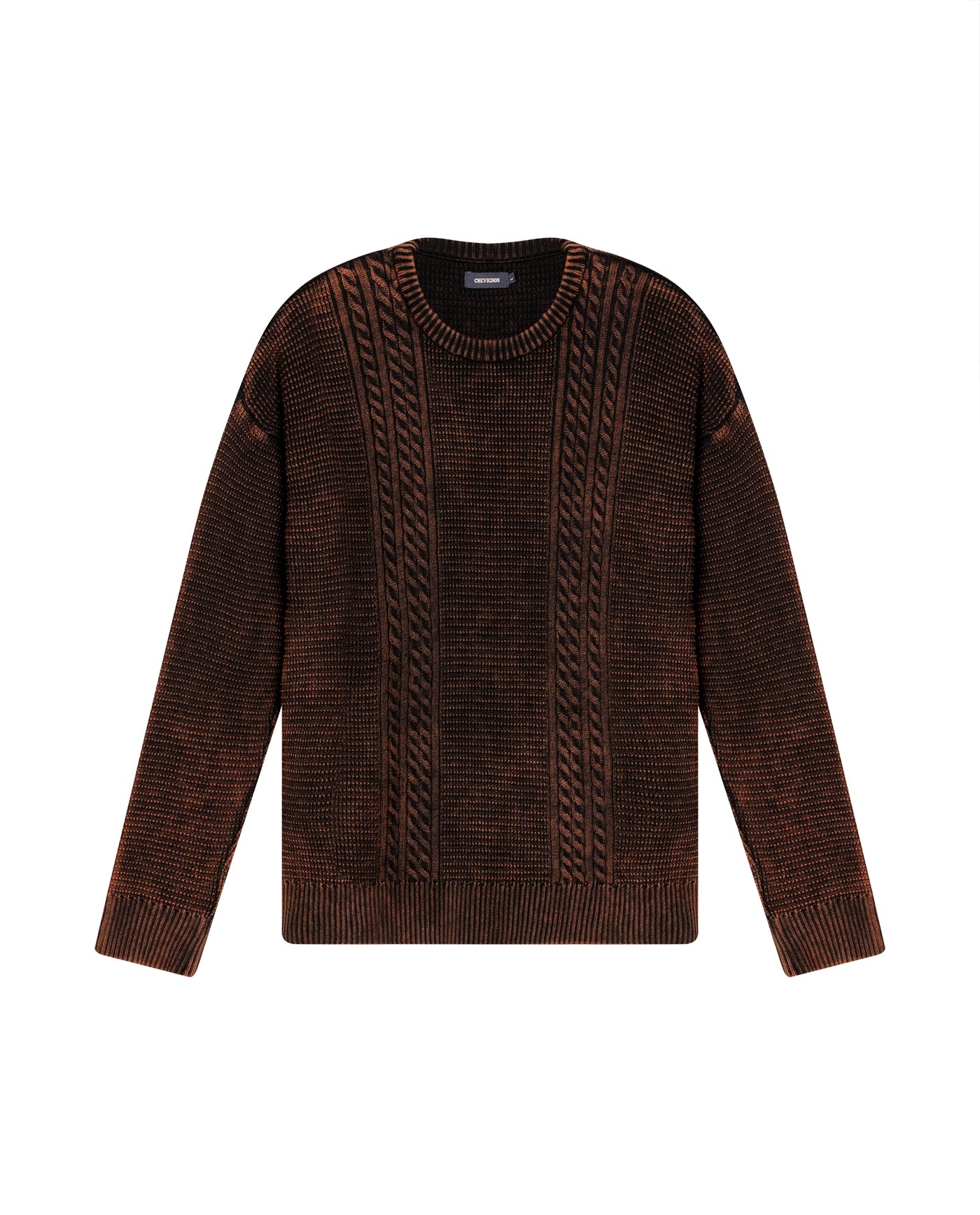 Mens Oversized Sweater - Special Collection - Black 63_694H200_NEG194003_4