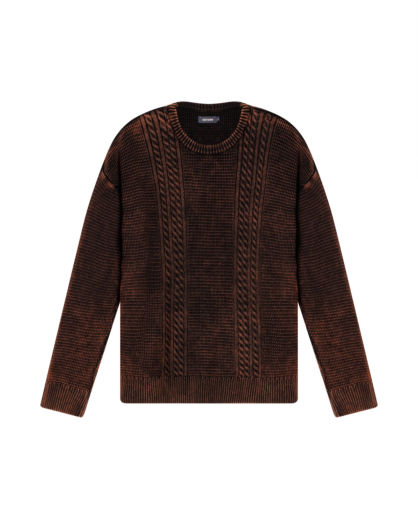 Mens Oversized Sweater - Special Collection - Black 63_694H200_NEG194003_4