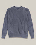 Men´s Cotton Knit Sweater - Gray 63_697D302_GRI190201_3