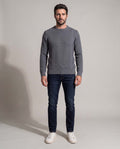 Men´s Cotton Knit Sweater - Gray 63_697D302_GRI190201_4