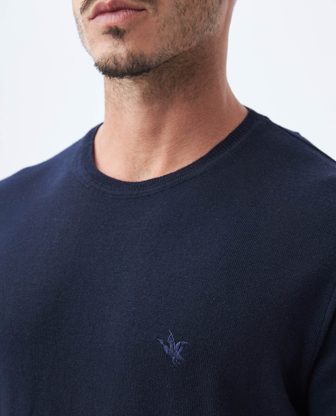 Men's Knit Sweaters - Blue - 3