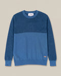 Men´s Cotton Crewneck Sweater - Blue 63_697F201_AZU193924_3