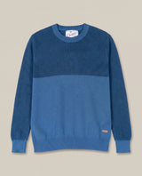 Men´s Cotton Crewneck Sweater - Blue 63_697F201_AZU193924_3