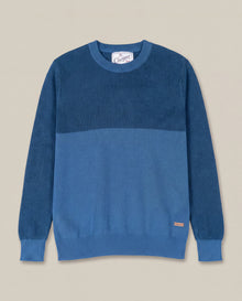 Men´s Cotton Crewneck Sweater - Blue 63_697F201_AZU193924_3