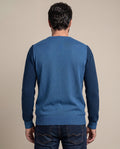 Men´s Cotton Crewneck Sweater - Blue 63_697F201_AZU193924_6