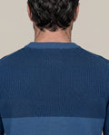 Men´s Cotton Crewneck Sweater - Blue 63_697F201_AZU193924_7