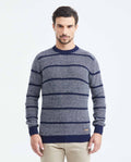 Men´s Waffle Knit Sweater - Blue 63_697F402_AZU194024_0