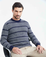 Men´s Waffle Knit Sweater - Blue 63_697F402_AZU194024_3
