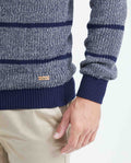 Men´s Waffle Knit Sweater - Blue 63_697F402_AZU194024_5