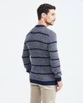 Men´s Waffle Knit Sweater - Blue 63_697F402_AZU194024_6