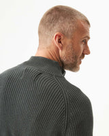 Men's Quarter-Zip Sweater Raglan Sleeve in Cotton - 6