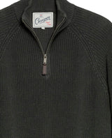 Men's Quarter-Zip Sweater Raglan Sleeve in Cotton - 7