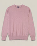 Suéter Tejido para Hombre Cerrado Cuello Redondo - Fibras Heather 100% Algodón - Pink 63_699E000_ROS151611_3
