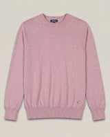 Suéter Tejido para Hombre Cerrado Cuello Redondo - Fibras Heather 100% Algodón - Pink 63_699E000_ROS151611_3