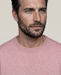 Suéter Tejido para Hombre Cerrado Cuello Redondo - Fibras Heather 100% Algodón - Pink 63_699E000_ROS151611_5