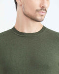 Suéter Tejido con Cuello Redondo para Hombre - Green 63_699F000_VER140418_4