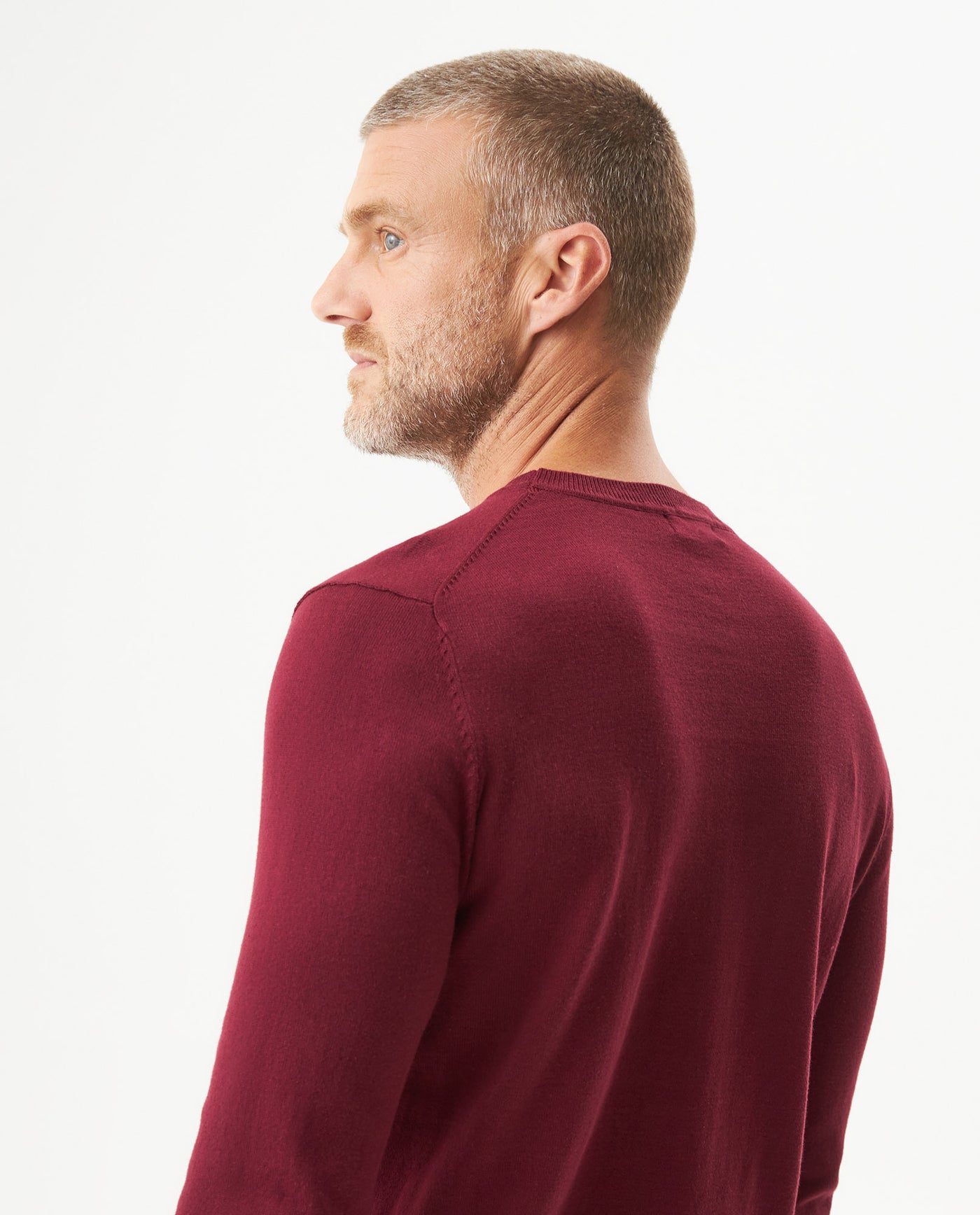 Suéter Tejido Básico para Hombre - Red 63_699G000_ROJ191725_7