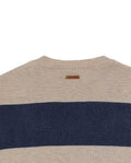 Men's Color Block Jersey Crew Neck Sweater, Boatyard - 7