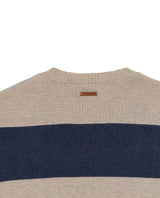 Men's Color Block Jersey Crew Neck Sweater, Boatyard - 7
