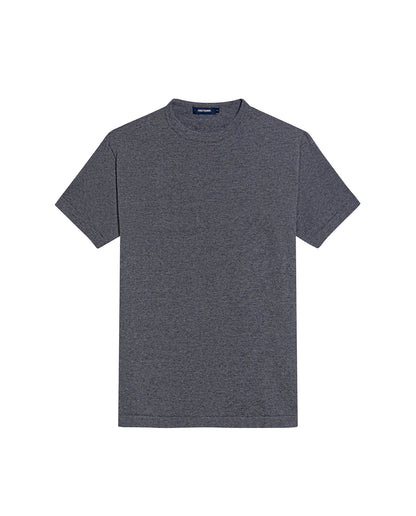 Men's Knitted T-shirt - Gray - 1