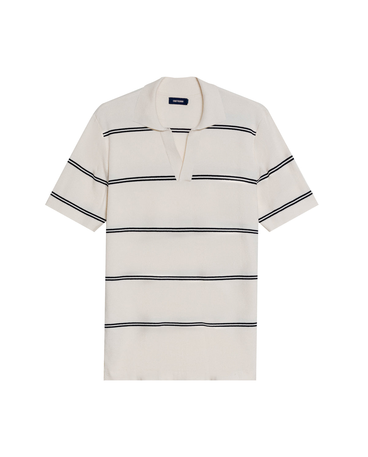 Men´s Textured Polo Sweater - Raw 63_699G009_CRU110103_3