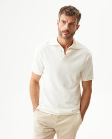 Camiseta Tipo Polo Tejida para Hombre - Raw 63_699G010_CRU110103_0