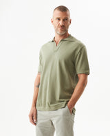 Camiseta Tipo Polo Tejida para Hombre - Green 63_699G010_VER166008_0
