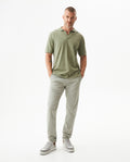 Camiseta Tipo Polo Tejida para Hombre - Green 63_699G010_VER166008_4