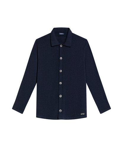 Men's Shirt - Style Sweater - Blue - 1