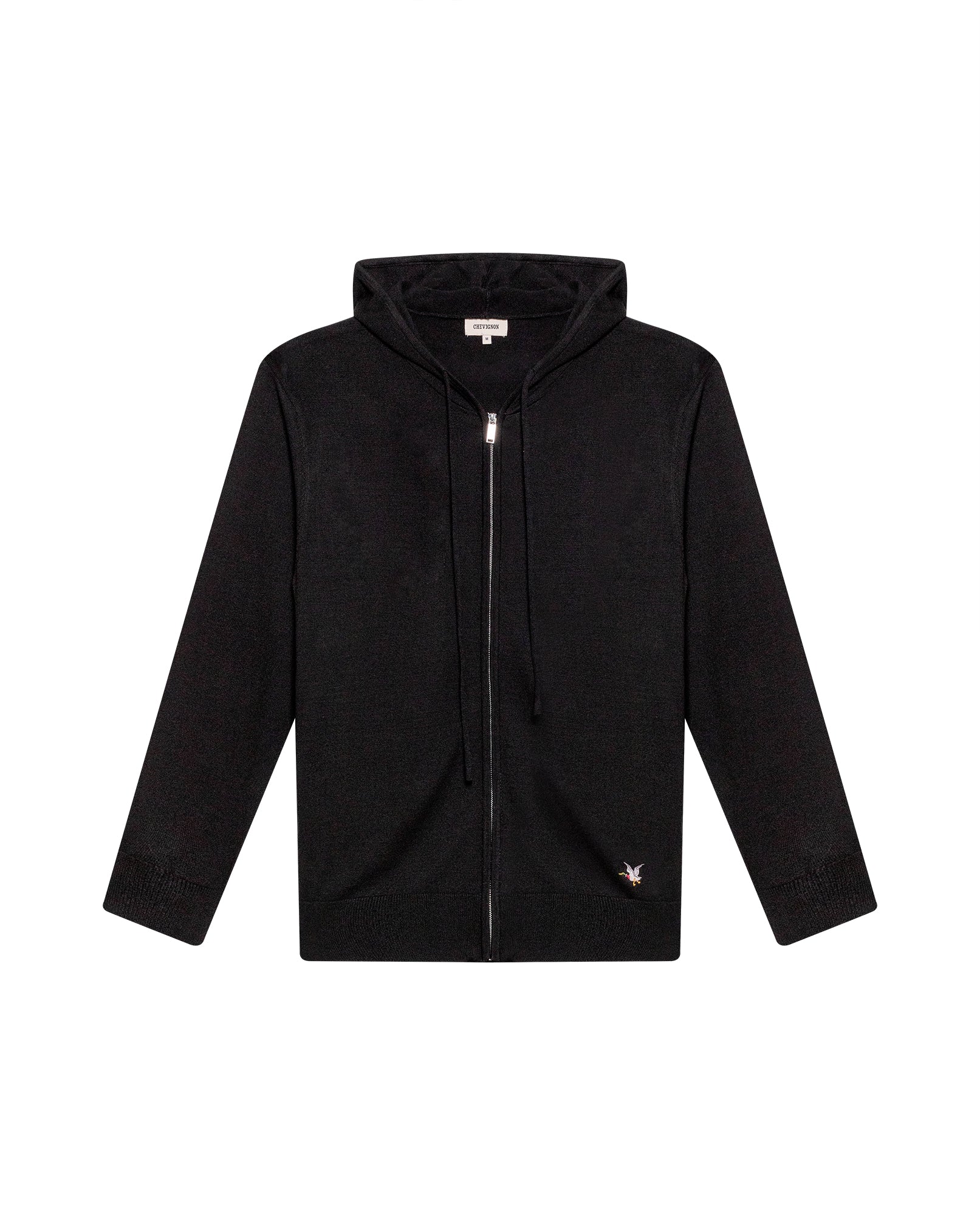 Men's Viscose Blend Zip-Up Hoodie, Maritime - 1
