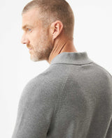 Men's CoolMax Half-Zip Polo Collar Sweater, Twilight - 6