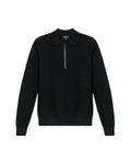Men's CoolMax Half-Zip Polo Collar Sweater, Twilight - 3
