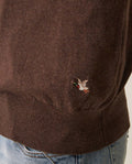 Men´s Fine Knit Sweater - Brown 63_699H000_CAF161334_5