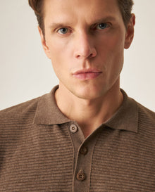 Men´s Polo Shirt - Brown 63_699H004_CAF181015_3
