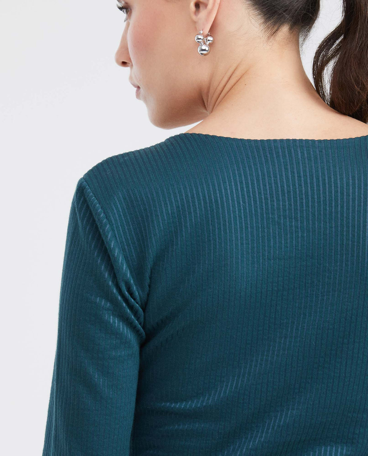 Women´s Square Neck Top - Green 63_701G013_VER195212_6