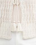 EMBROIDERY KNOTTED TOP