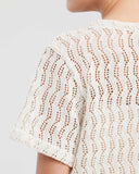 EMBROIDERY KNOTTED TOP
