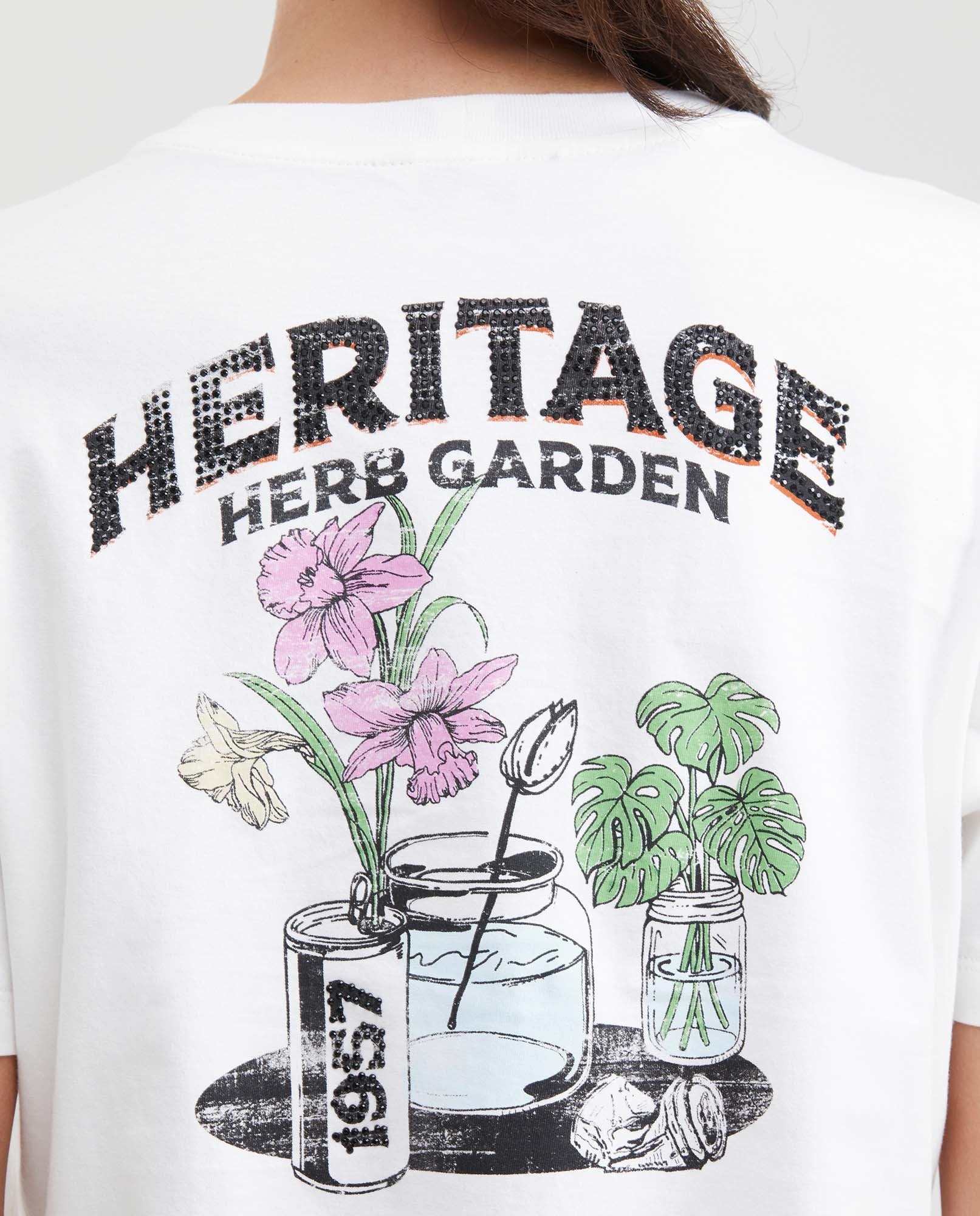 Women's T-Shirt with Stone Graphics - Raw 701G024 - 4