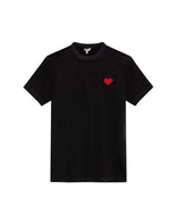 Womens T-Shirt Graphic Slim Fit Crewneck Cotton Soft Multiple Embroidered Patches Preppy - Black 63_701H002_NEG194004_3