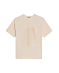 Womens T-Shirt Graphic Oversized Cotton Overlaid Knit Trim Embroidered - White 63_701H016_BLA120601_3