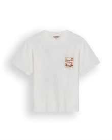 Womens T-Shirt Graphic Oversized Cotton Summer Vibes Front Back Print - Raw 63_701H023_CRU110606_3