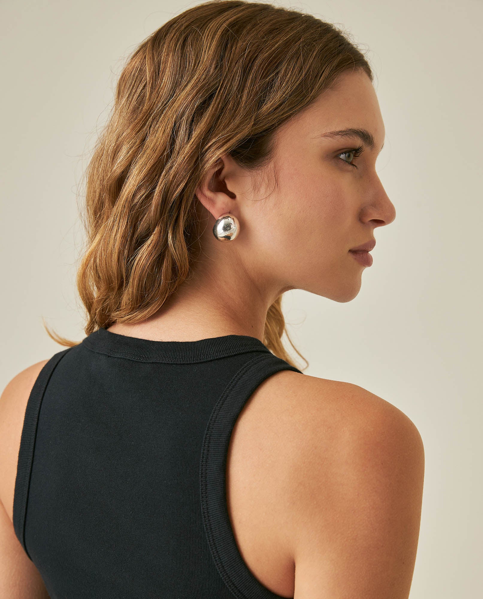 Womens T-Shirt Tank Fitted Cotton–Elastane Ribbed Removable Pin - Mothers - Black 63_701H033_NEG194004_7