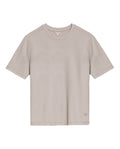 Womens T-Shirt Essential Oversized Cotton Cool Touch Basic - Beige 63_701H051_BEI140002_3