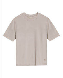 Womens T-Shirt Essential Oversized Cotton Cool Touch Basic - Beige 63_701H051_BEI140002_3