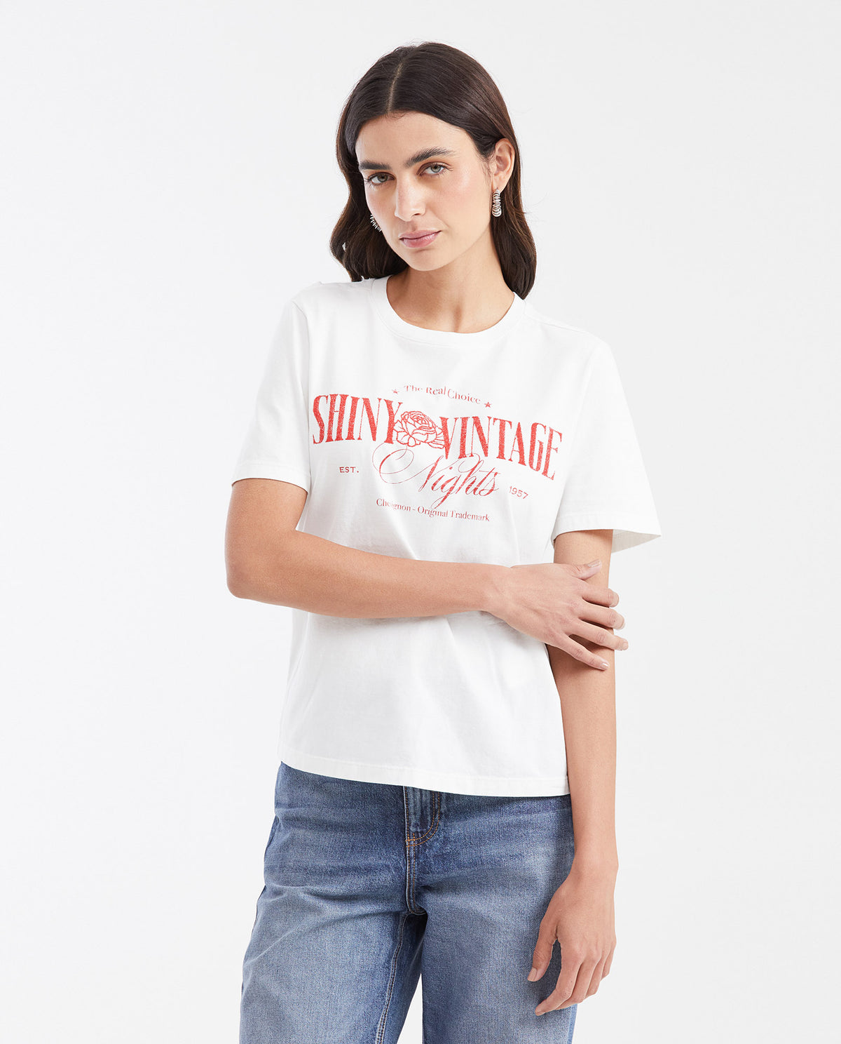 Women´s Graphic T-Shirt - Raw 63_702G013_CRU110606_0