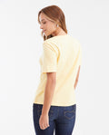 Women's Semi-Fitted Typography T-Shirt with Embroidery and Water Wash in Cotton - 4